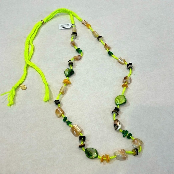 Free People Jewelry - Free People x Ariana Ost bohemian at the market western stone necklace new w tag